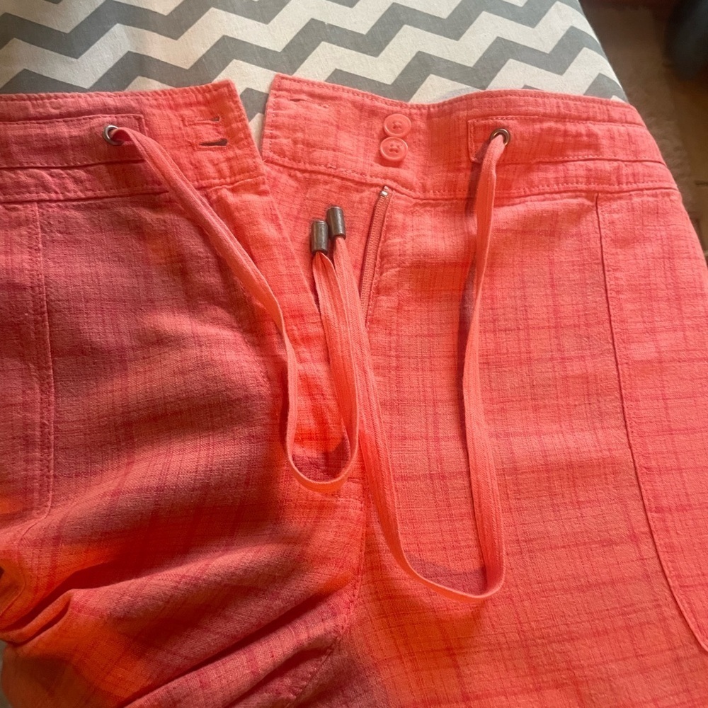 Tommy Bahama women’s linen & cotton Coral Pants size 14 - Picture 3 of 11